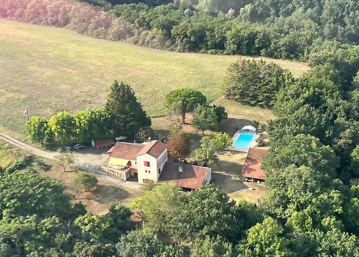 別荘 Tissendie Bourg-de-Visa